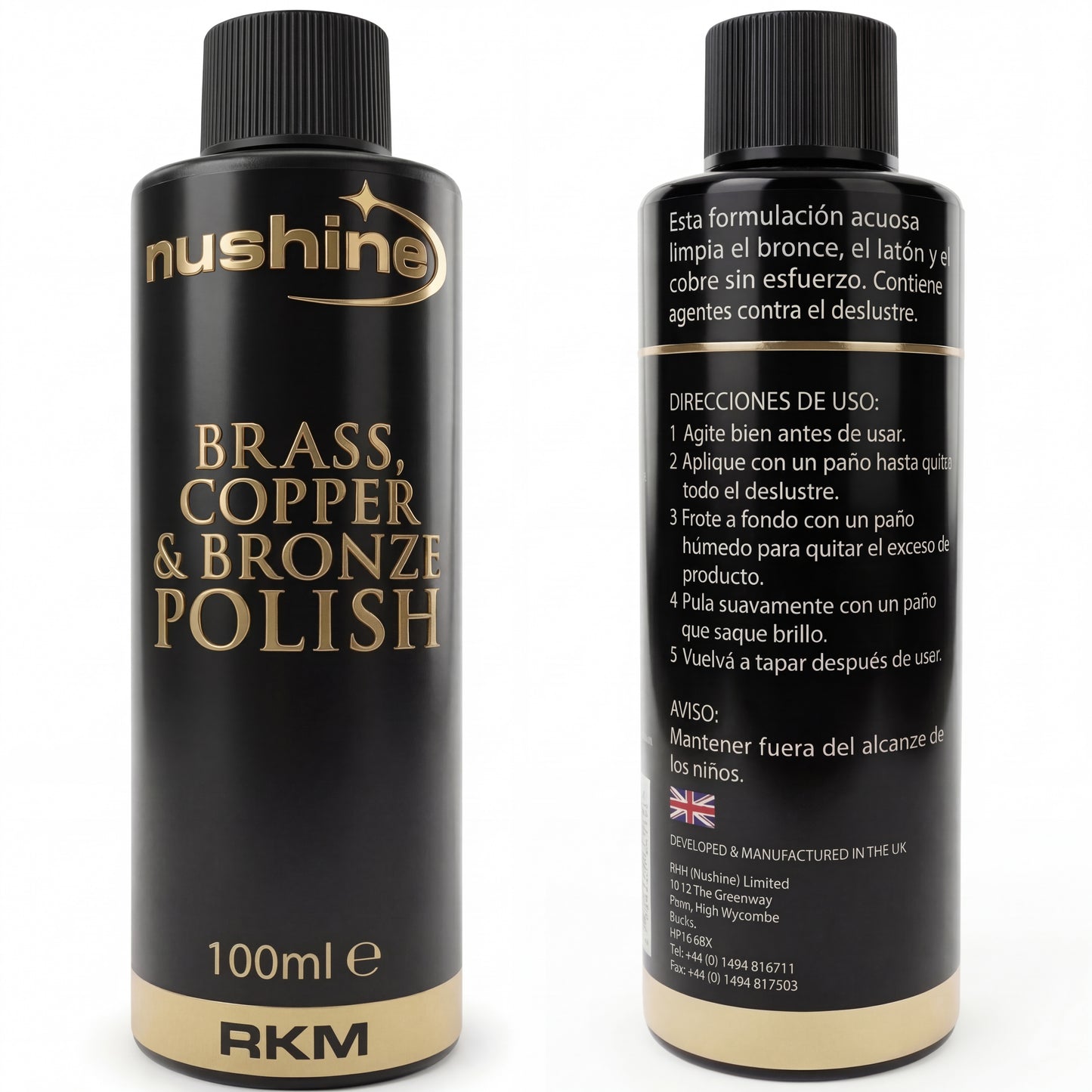 NuShine Brass, Copper & Bronze Polish