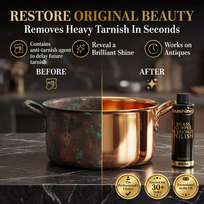 NuShine Brass, Copper & Bronze Polish