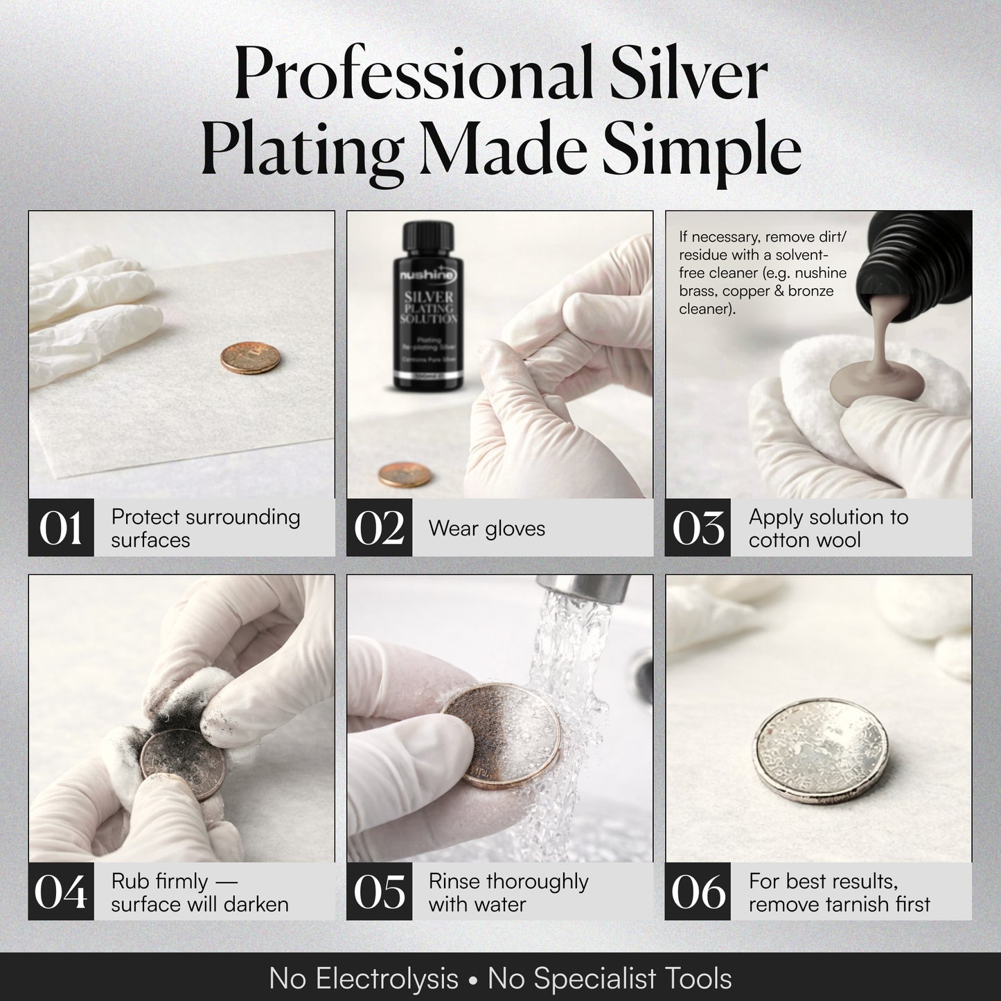 NuShine Silver Plating Solution