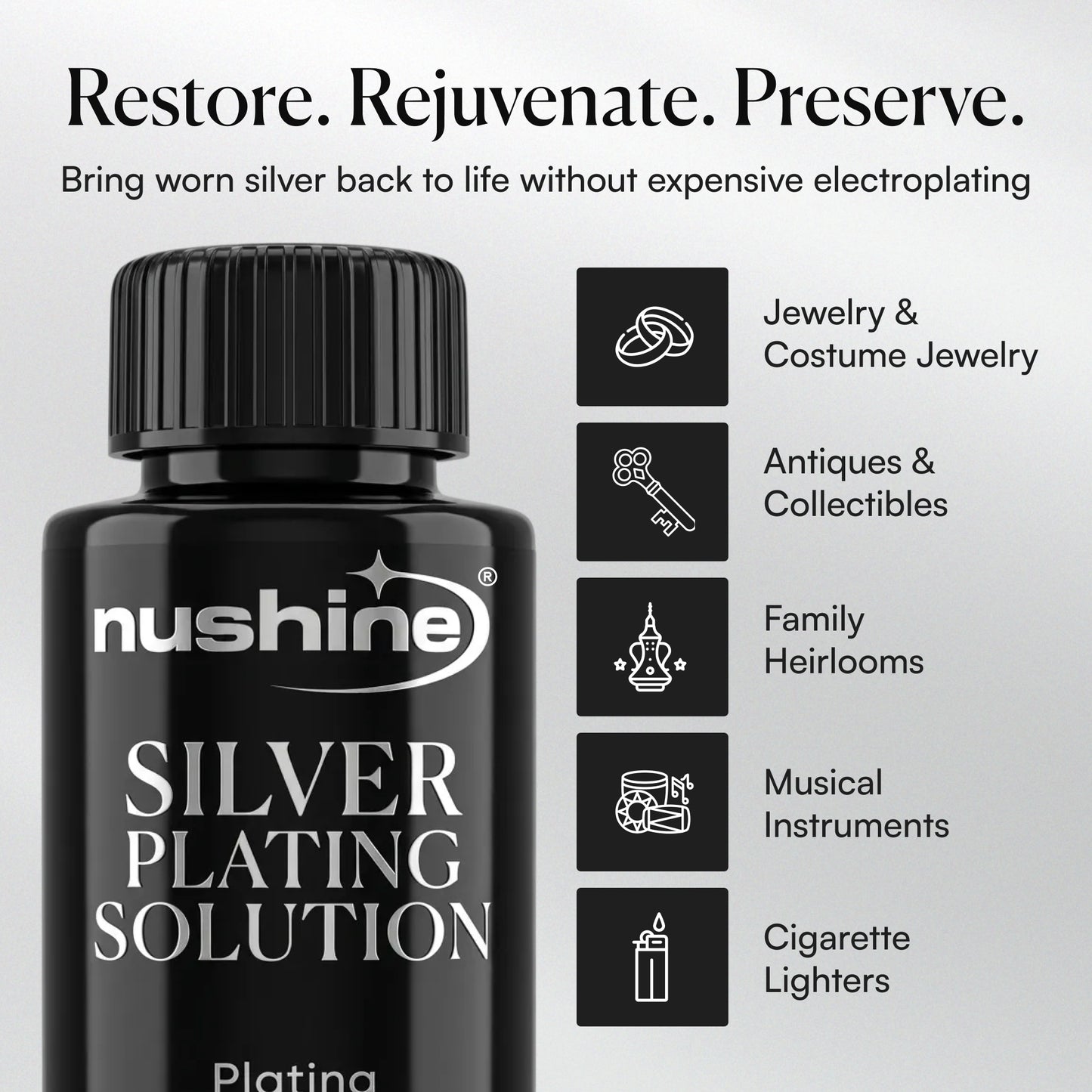 NuShine Silver Plating Solution