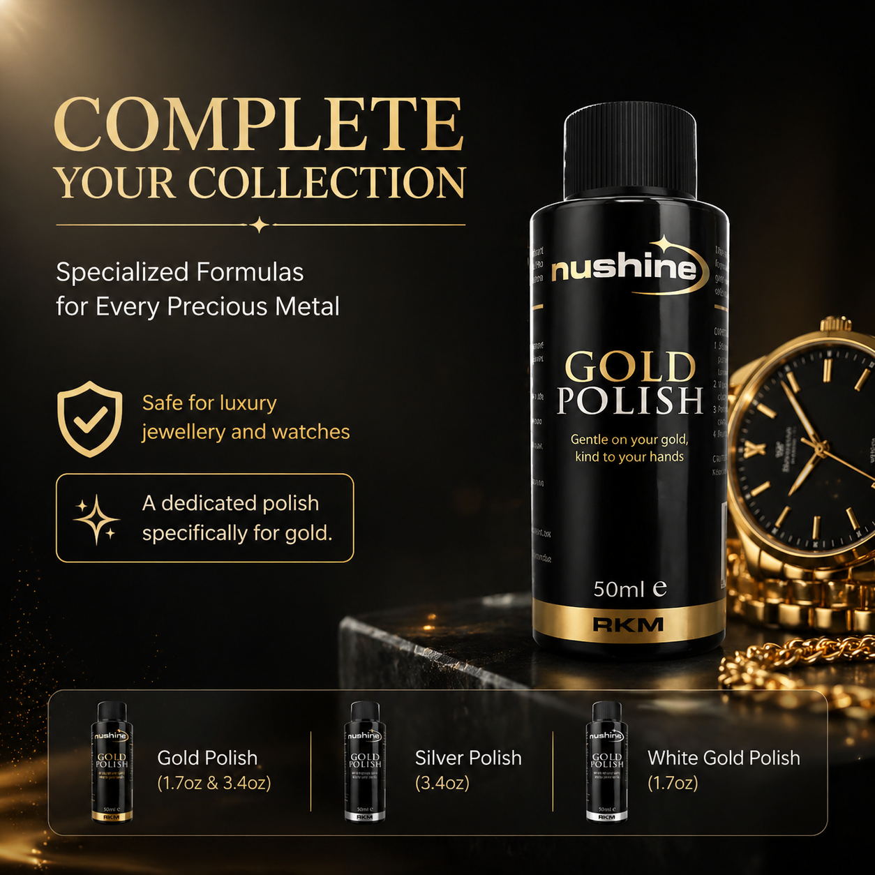 NuShine Gold Polish 50ml