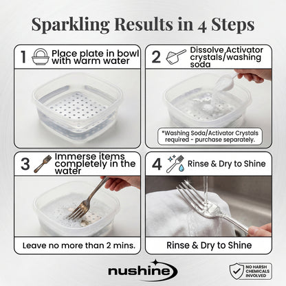NuShine Magic Cleaning Plate