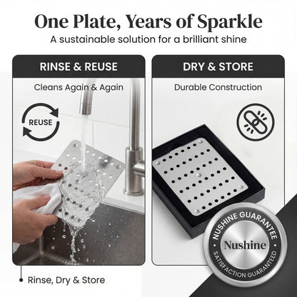 NuShine Magic Cleaning Plate